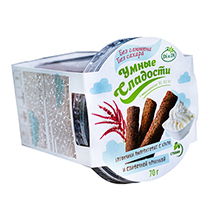 Батончики амарантовые с какао и сливочной начинкой Умные сладости | интернет-магазин натуральных товаров 4fresh.ru - фото 2