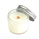 Свеча из соевого воска аромат "Honey & Almond", с деревянным фитилем Candle Story | интернет-магазин натуральных товаров 4fresh.ru - фото 1