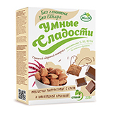 Подушечки амарантовые с какао и шоколадной начинкой Умные сладости | интернет-магазин натуральных товаров 4fresh.ru - фото 1