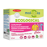 Стиральный порошок для цветного белья с растительными энзимами Molecola | интернет-магазин натуральных товаров 4fresh.ru - фото 1