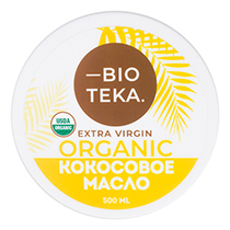 Кокосовое масло нерафинированное Extra Virgin Bioteka | интернет-магазин натуральных товаров 4fresh.ru - фото 2