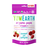 Карамель на палочке "Organic Vitamin С" YumEarth | интернет-магазин натуральных товаров 4fresh.ru - фото 1