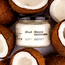 Масло кокосовое, нерафинированное, холодного отжима 4fresh FOOD | интернет-магазин натуральных товаров 4fresh.ru - фото 6