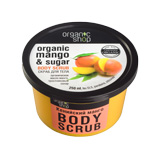 Скраб для тела "Кенийский манго" Organic Shop | интернет-магазин натуральных товаров 4fresh.ru - фото 1