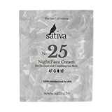 Крем для лица "Ночной №25", пробник Sativa | интернет-магазин натуральных товаров 4fresh.ru - фото 1