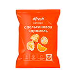 Попкорн "Апельсиновая карамель" 4fresh FOOD | интернет-магазин натуральных товаров 4fresh.ru - фото 1